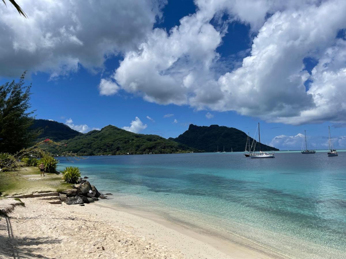 Manava Huahine Beach House Apartman Fare Kültér fotó