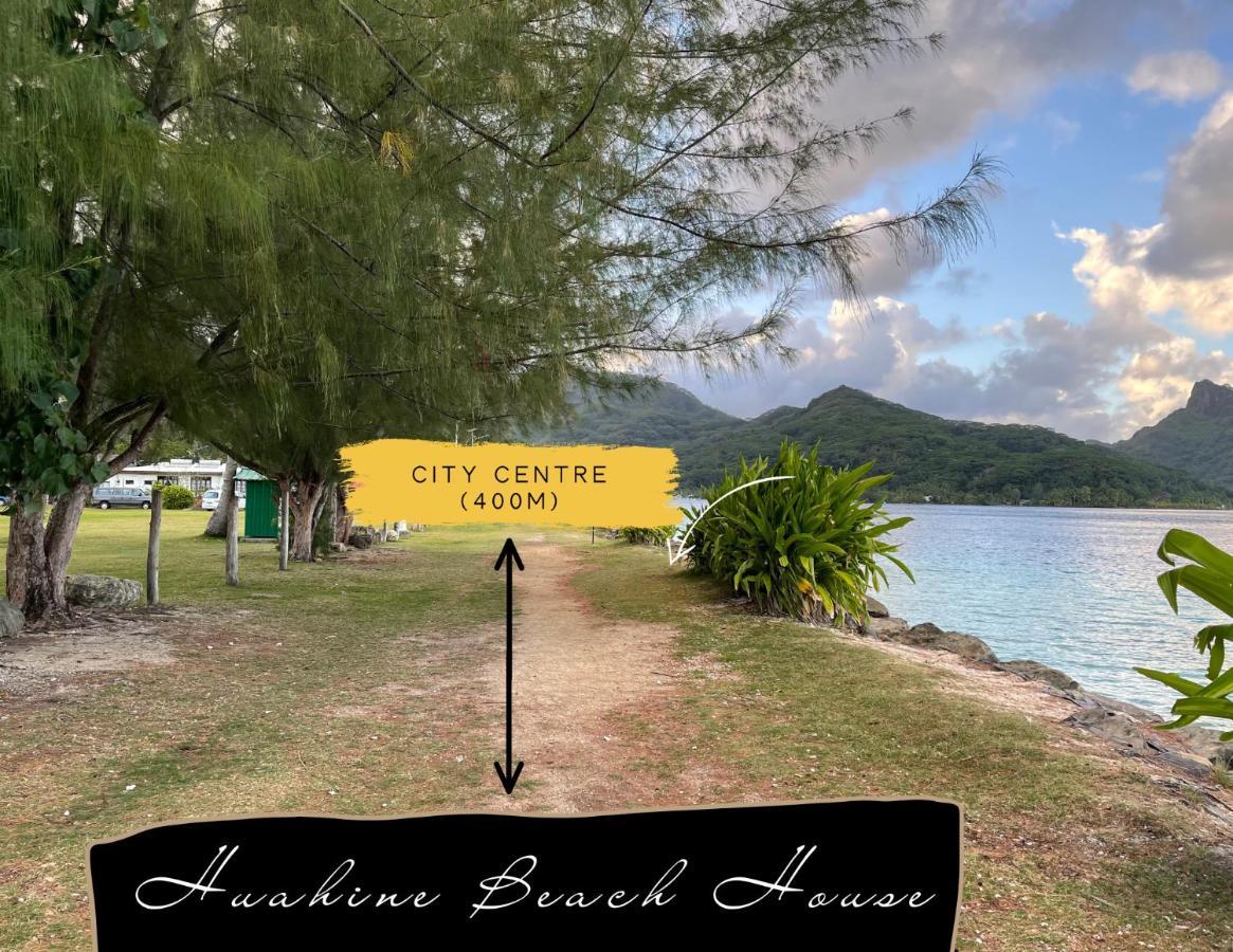 Manava Huahine Beach House Apartman Fare Kültér fotó