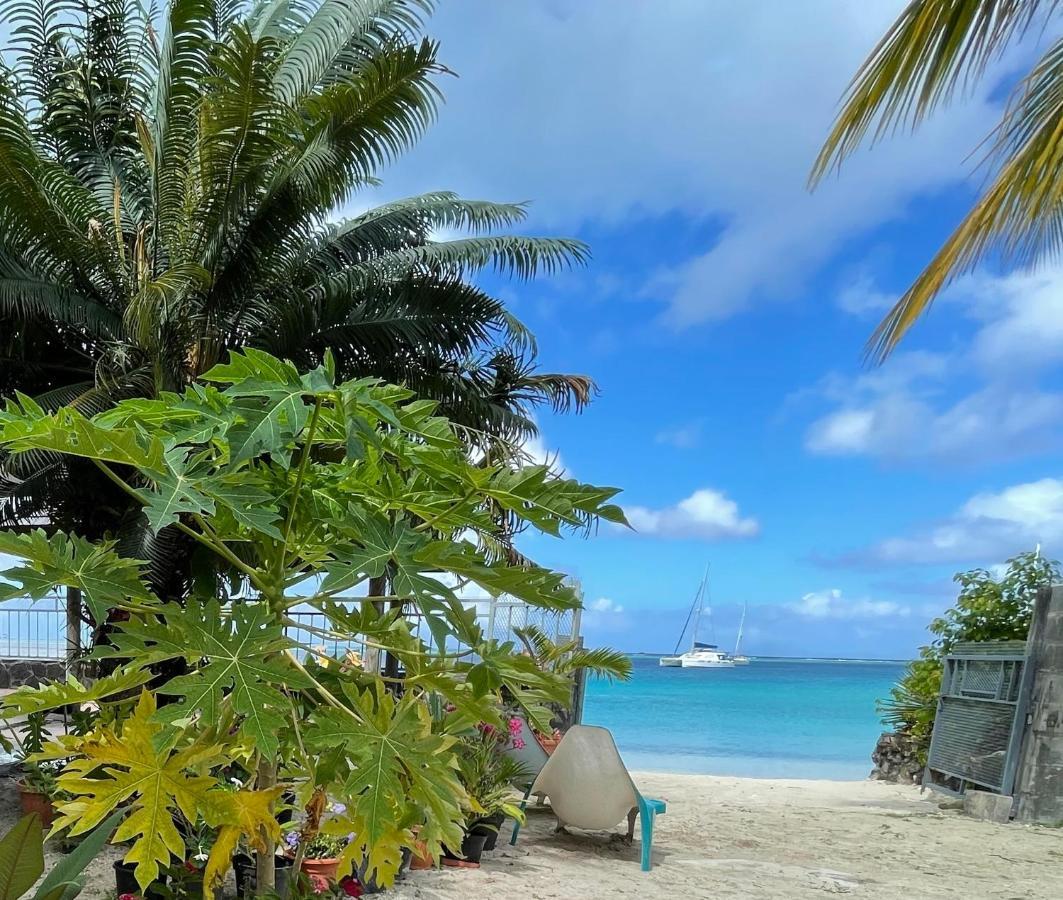 Manava Huahine Beach House Apartman Fare Kültér fotó