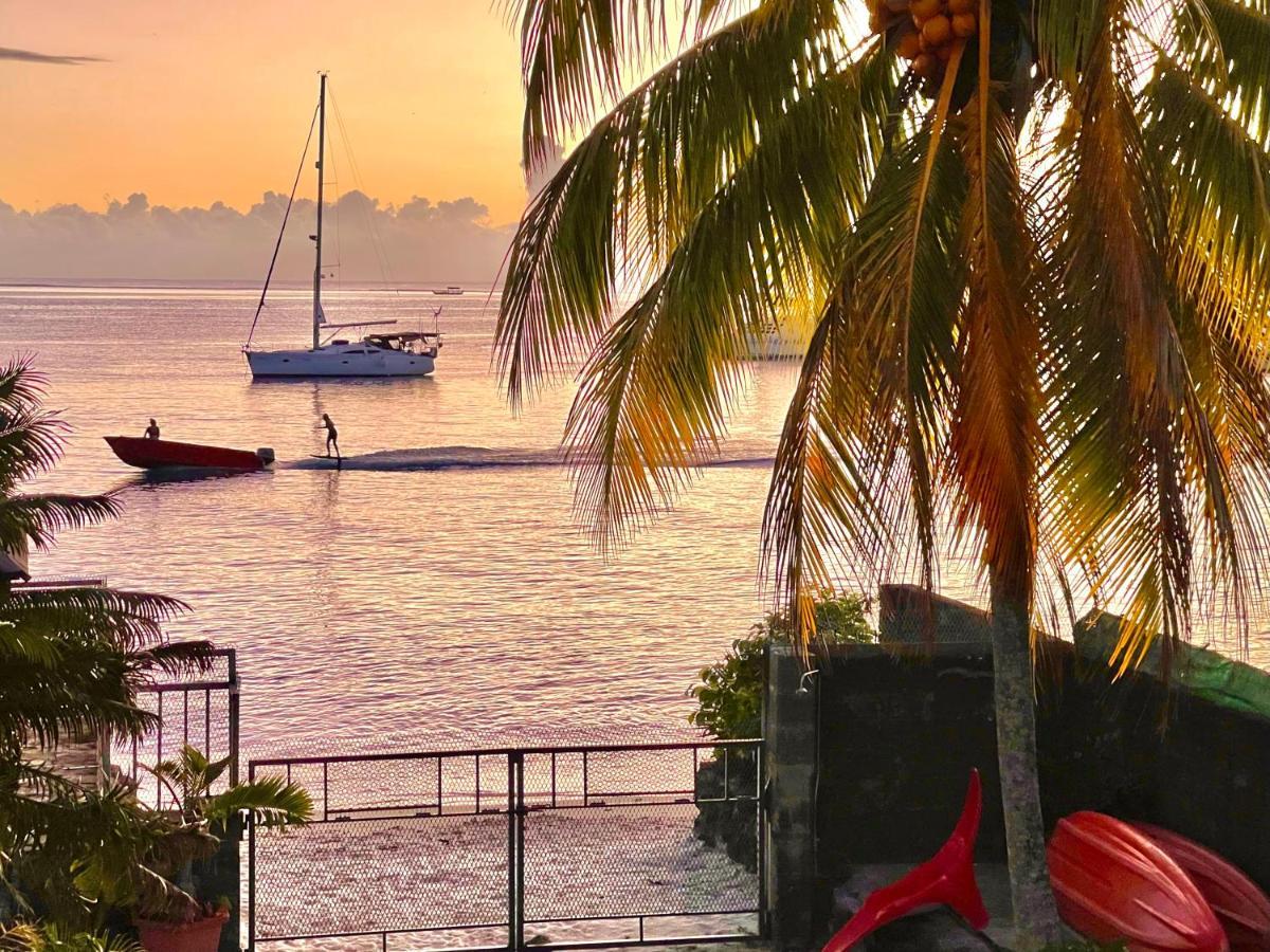 Manava Huahine Beach House Apartman Fare Kültér fotó